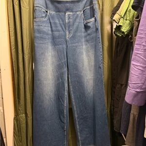 HALARA Blue Flare & Wide Leg Jeans